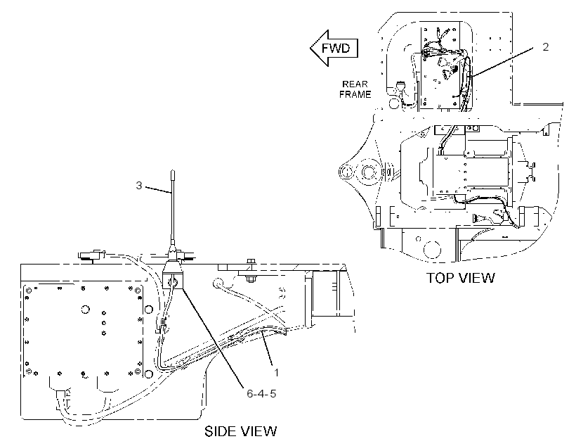 ANTENNA & MOUNTING GP 3290854 CAT