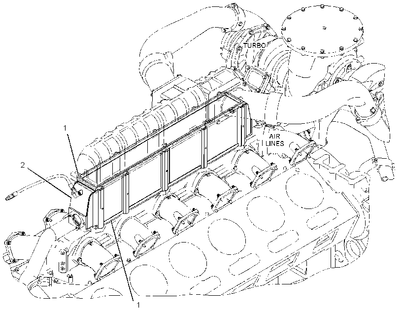 AFTERCOOLER GP-TREATED WATER 3801678 CAT
