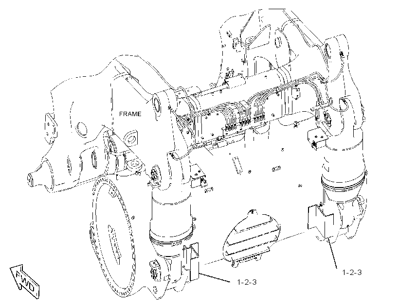 MOUNTING GP 3839825 CAT