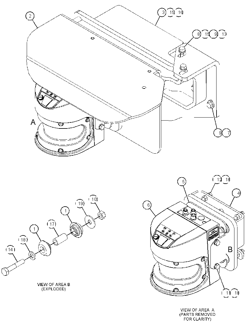 SENSOR & MTG GP-LADAR 4204507 CAT
