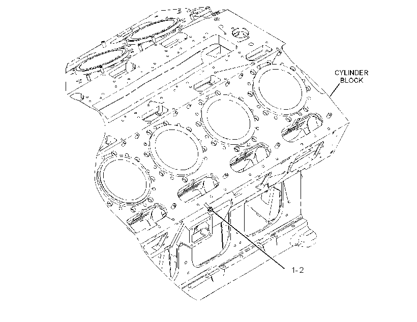 Крепёж крышки 4302590 CAT