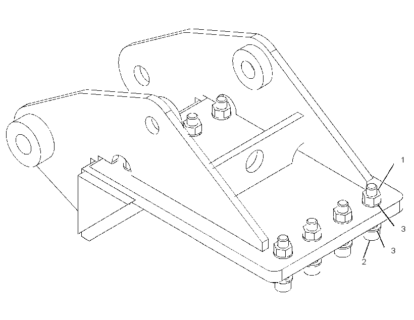 MOUNTING GP-WORK TOOL 4431720 CAT