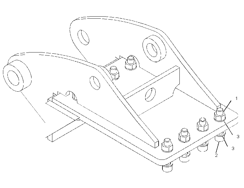 MOUNTING GP-WORK TOOL 4431775 CAT