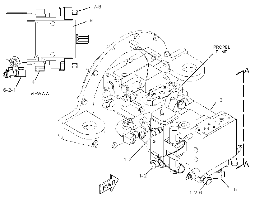 PUMP & MTG GP-VIBRATORY 2861071 CAT