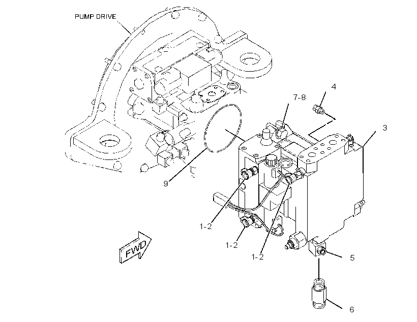 PUMP & MTG GP-VIBRATORY 3022653 CAT