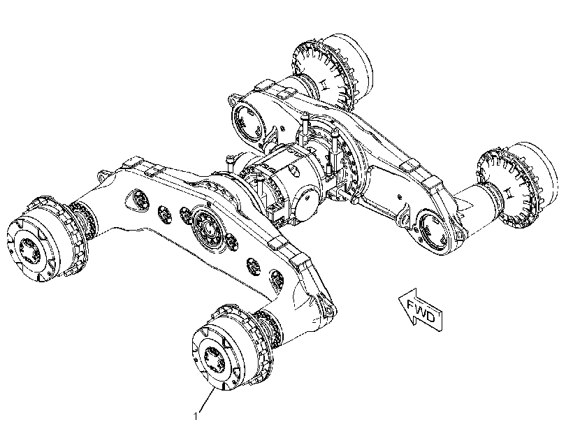 BOGIE GP 4165539 CAT