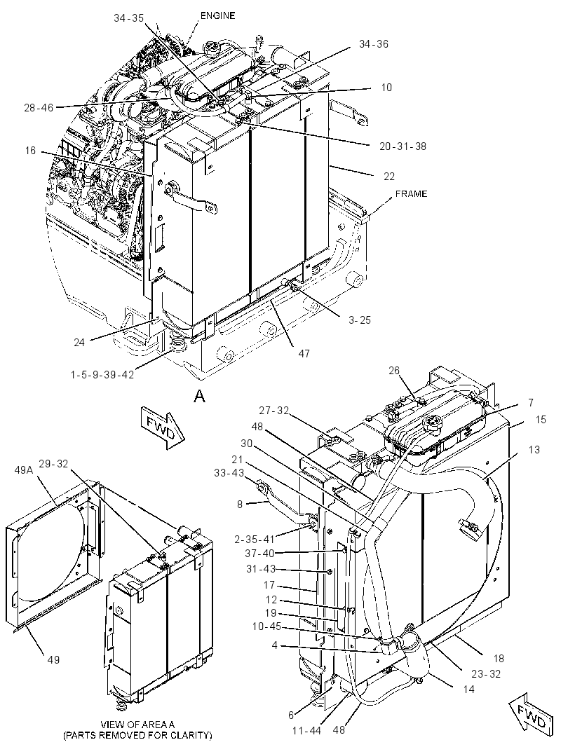 COOLING GP 3850421 CAT
