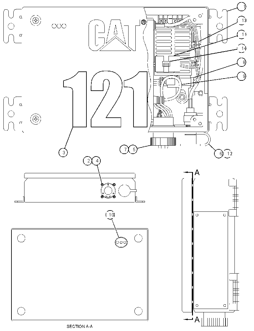 Радиостанция 3242276 CAT