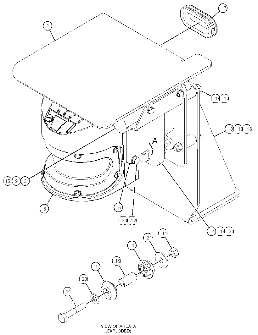 SENSOR & MTG GP-LADAR 4204512 CAT
