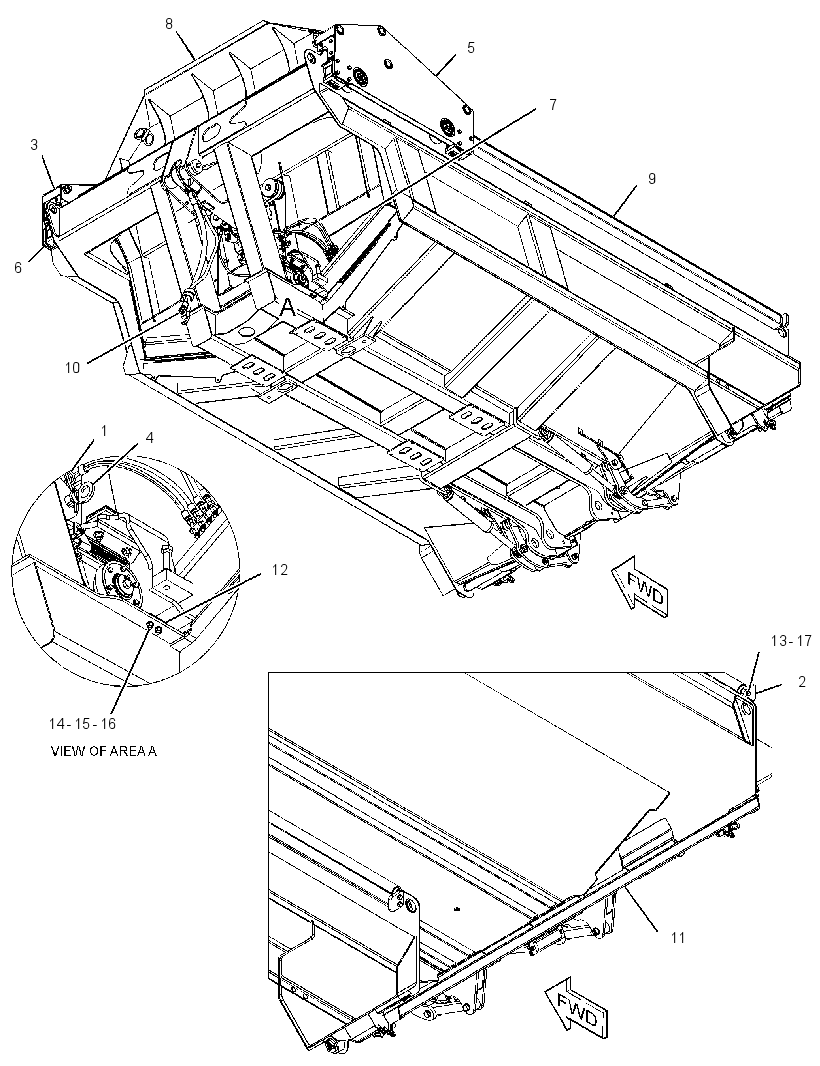 BODY GP-TRUCK 4305921 CAT