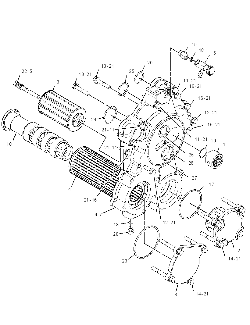 MANIFOLD & SCREENS GP 3489911 CAT