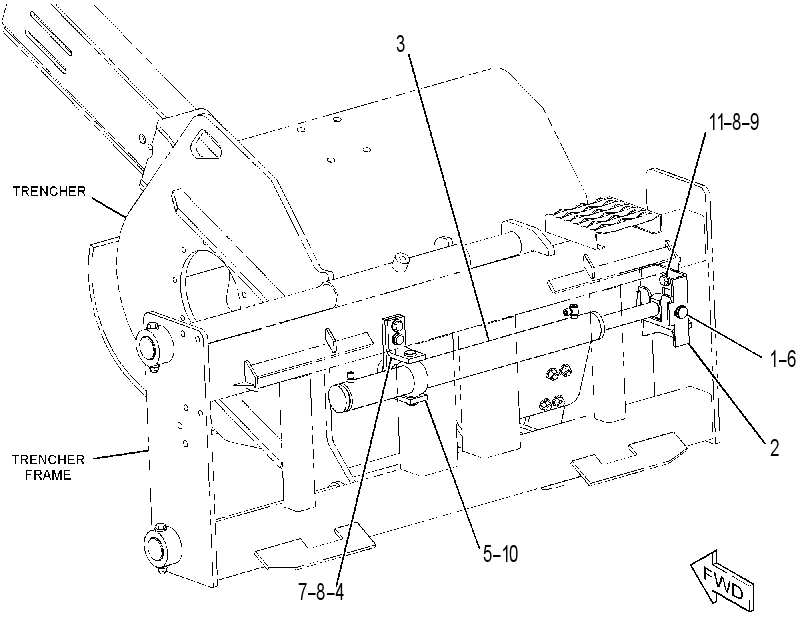 CYLINDER & MTG GP-SIDESHIFT 2565359 CAT