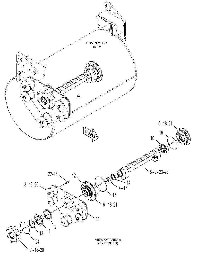 WEIGHT GP-ECCENTRIC 3642358 CAT