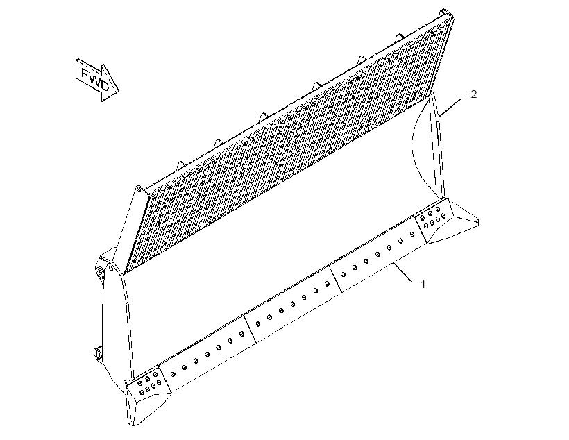 BLADE & EDGE GP-STRAIGHT 4385331 CAT