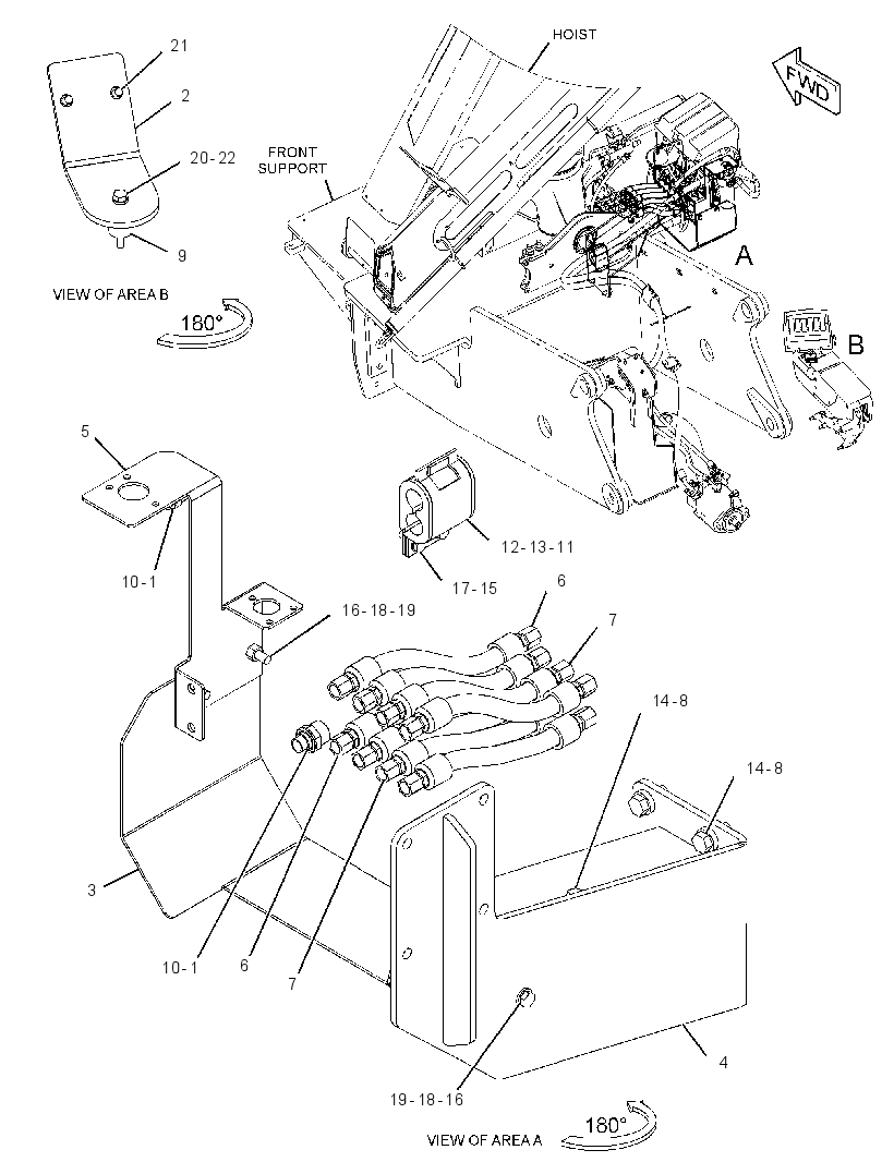 SUPPORT GP-CONTROL 3661243 CAT