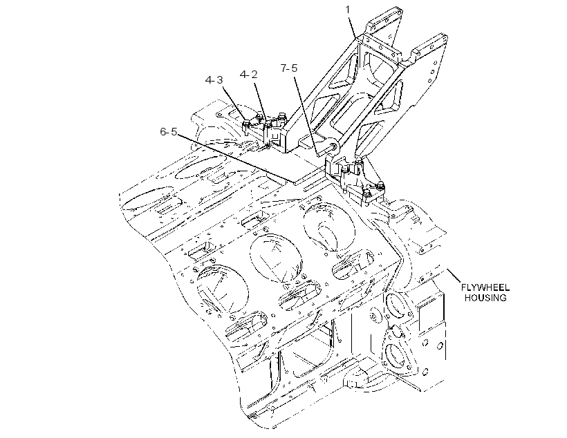 MOUNTING GP-TURBOCHARGER 3814697 CAT