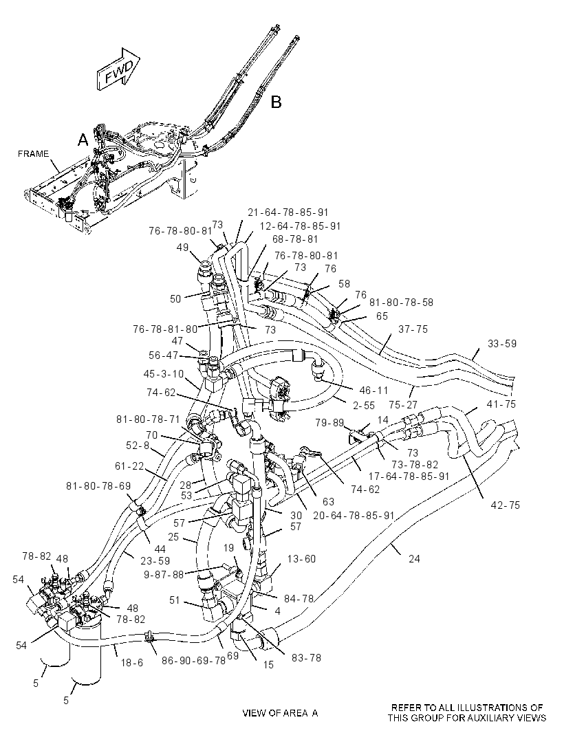 LINES GP-ALL WHEEL DRIVE 3550126 CAT