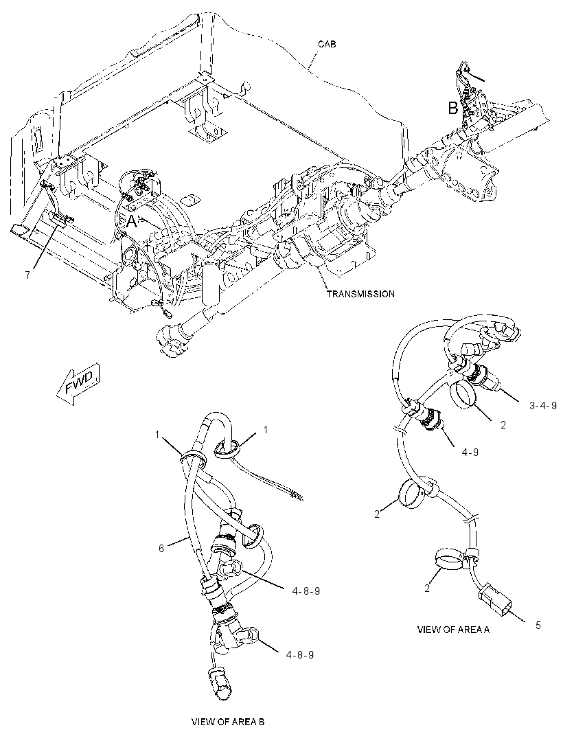 WIRING GP-BRAKE 3975760 CAT