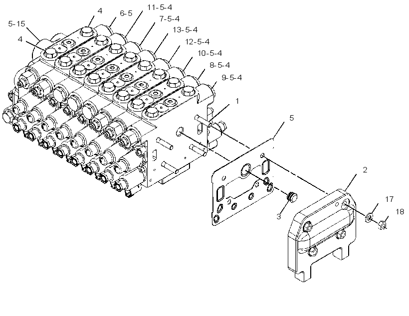 VALVE GP-BANK 8 3824409 CAT