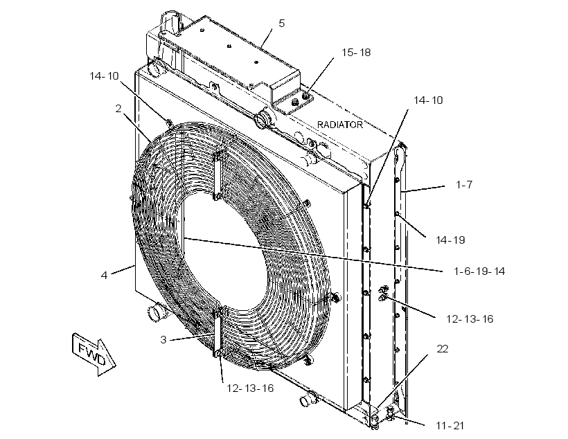COOLING GP-SUPPLEMENTAL 4189425 CAT