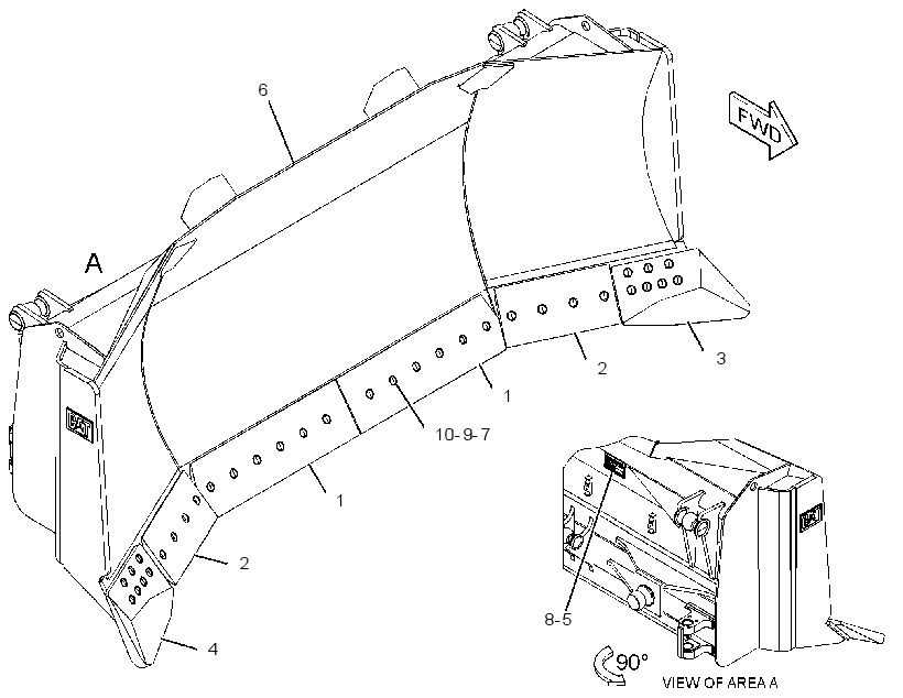 BLADE GP-UNIVERSAL 4261819 CAT