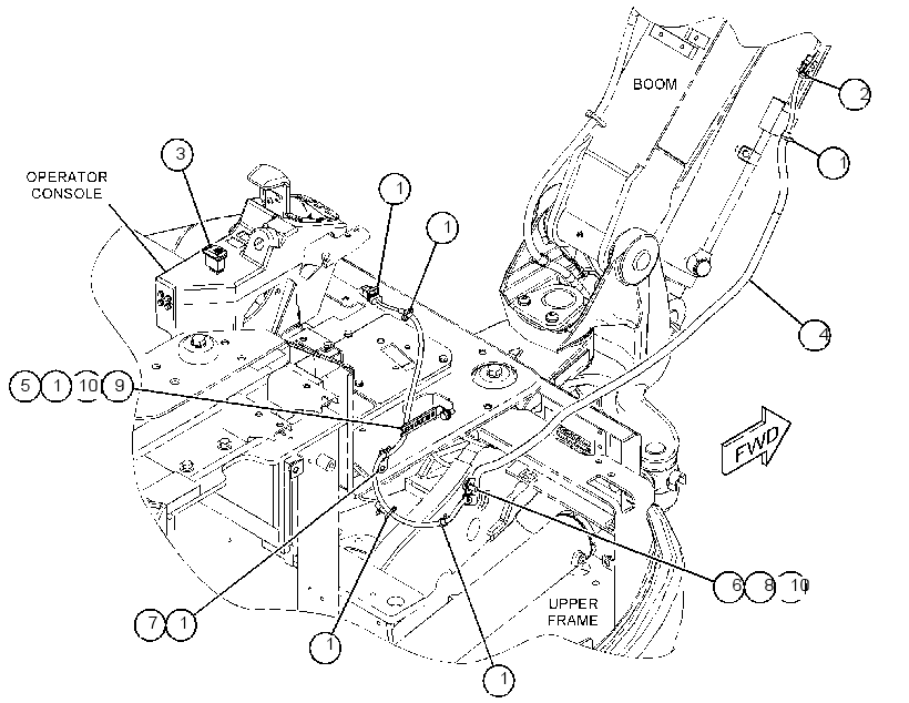 WIRING GP-OVERLOAD WARNING 4222948 CAT