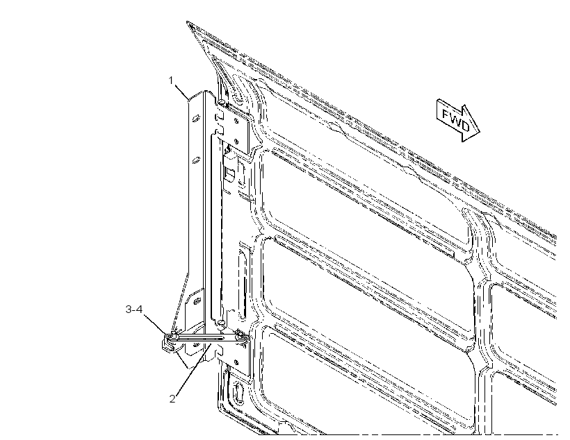 HINGE GP-DOOR 4231251 CAT