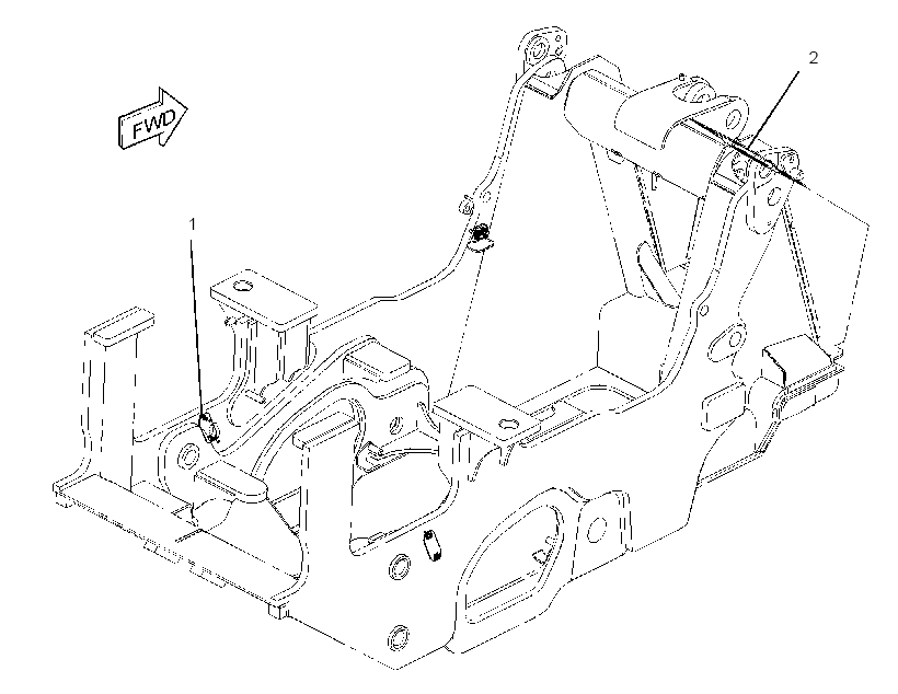 PLATE GP-FRAME 3287816 CAT