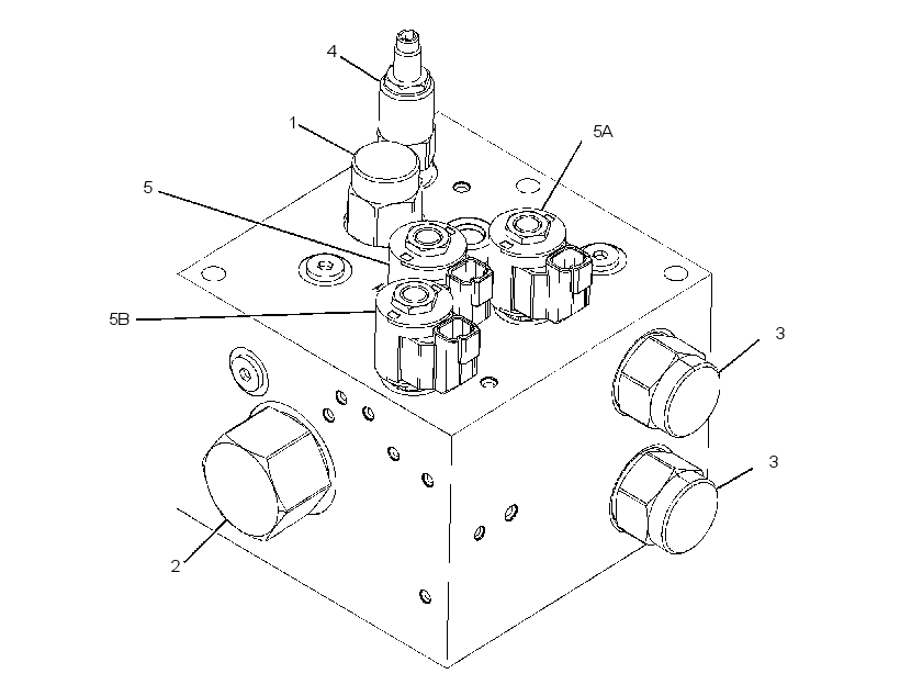 VALVE GP-PARKING BRAKE 3136235 CAT