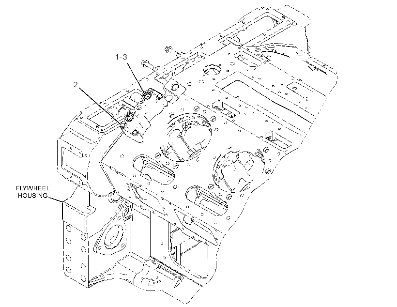 ADAPTER GP-TURBOCHARGER OIL 4336800 CAT