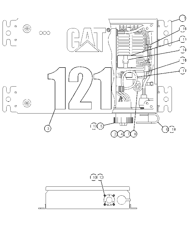 Радиостанция 3103325 CAT