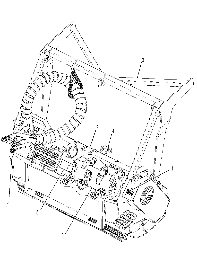 HEAD AR-MULCHING 3826210 CAT