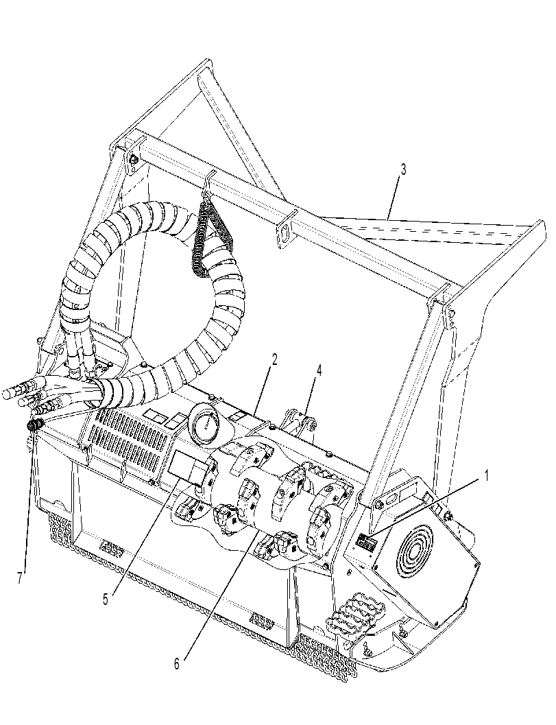 HEAD AR-MULCHING 3826200 CAT