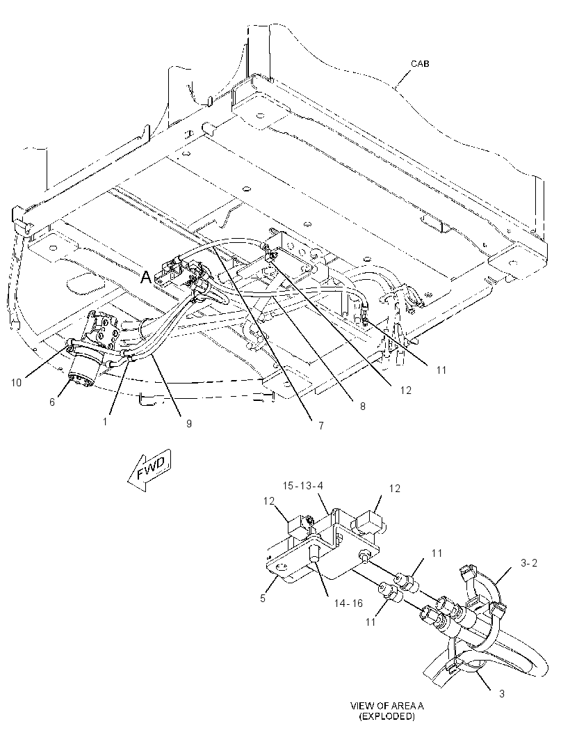 KIT-STEERING 3874186 CAT