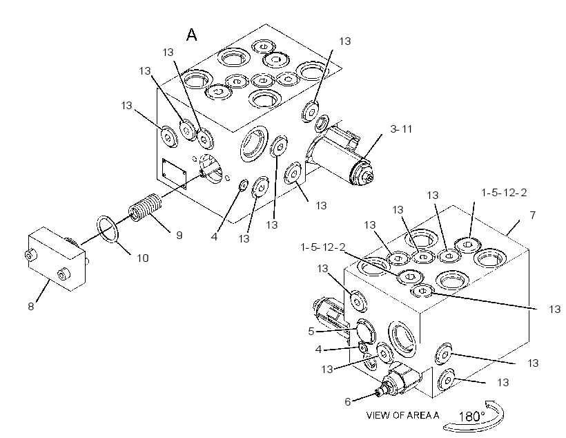 VALVE GP-FAN REVERSING 3604604 CAT