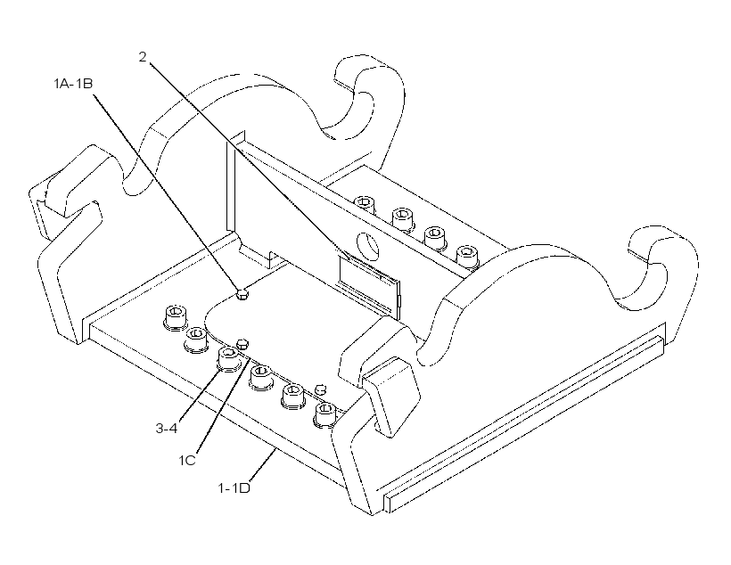 MOUNTING GP-WORK TOOL 2310474 CAT