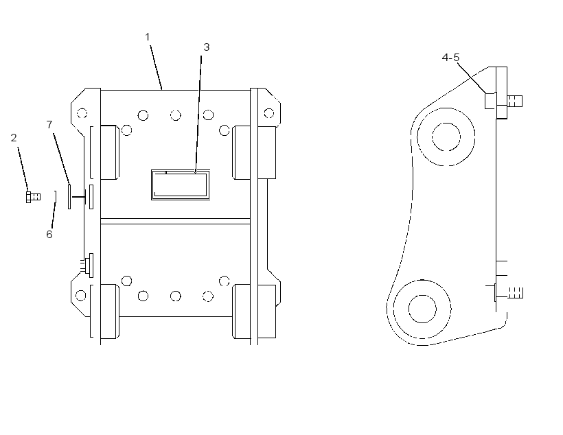 MOUNTING GP-WORK TOOL 2487980 CAT