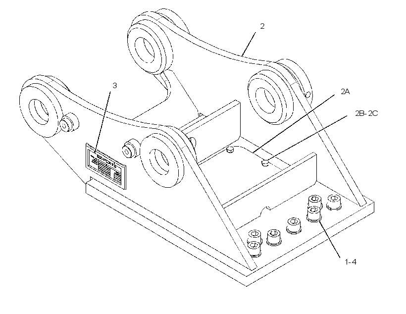 MOUNTING GP-WORK TOOL 2908330 CAT