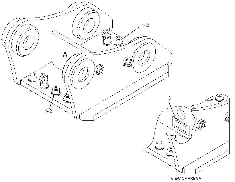 MOUNTING GP-WORK TOOL 3973964 CAT
