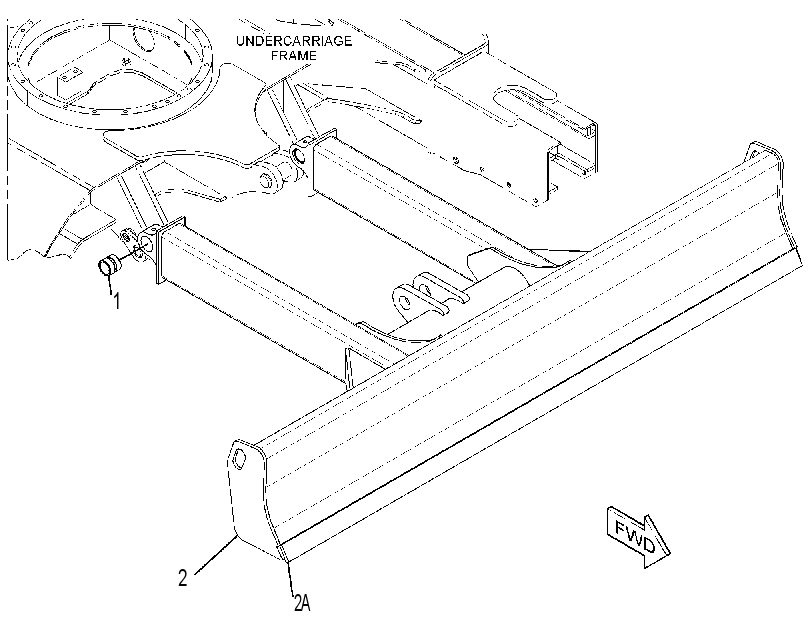 BLADE & BEARING AS 4333890 CAT