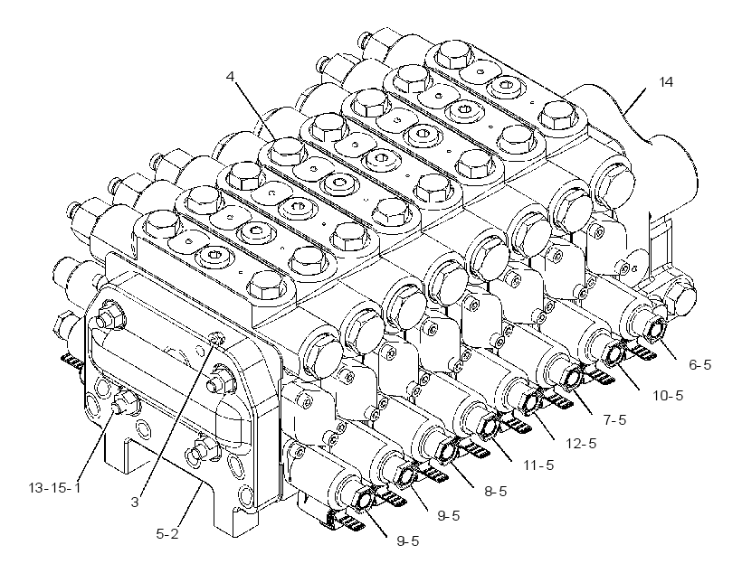 VALVE GP-BANK 8 3824410 CAT