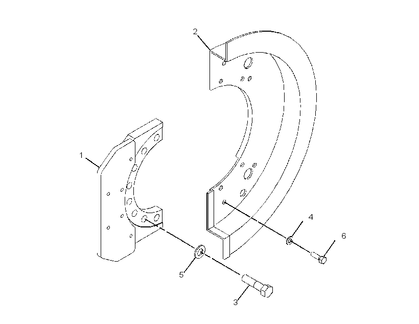 KIT-BRAKE COVER 3470501 CAT