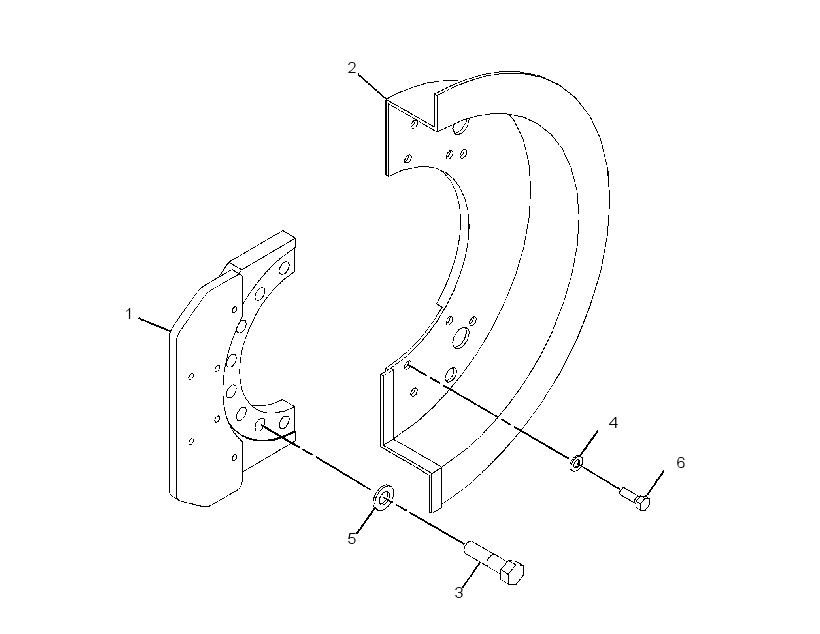KIT-BRAKE COVER 3470497 CAT