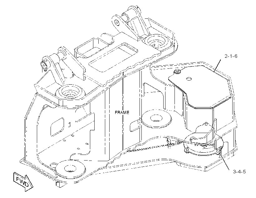 COVER GP-FRAME 4387957 CAT