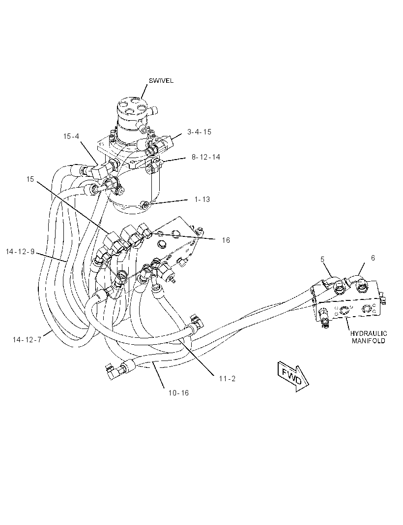 LINES GP-ROTATOR 4387959 CAT