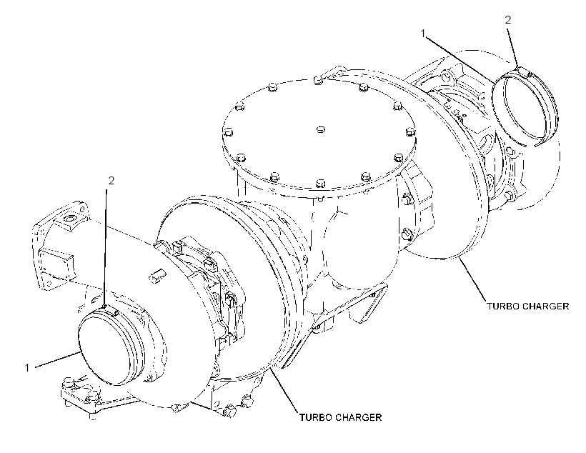 COVER GP-TURBOCHARGER 3993278 CAT