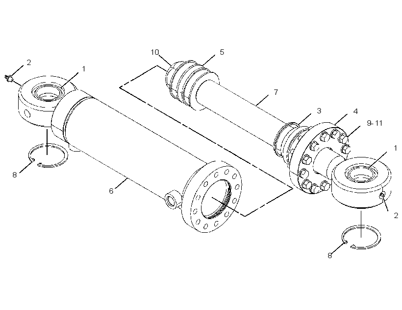 CYLINDER GP-PISTON 4387934 CAT
