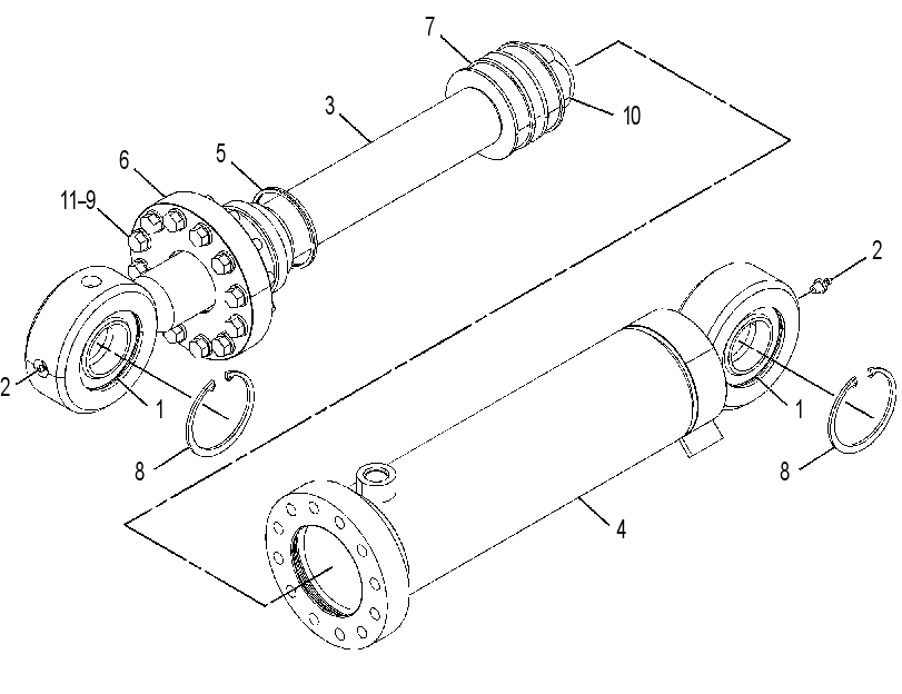 CYLINDER GP-GRAPPLE 4380527 CAT