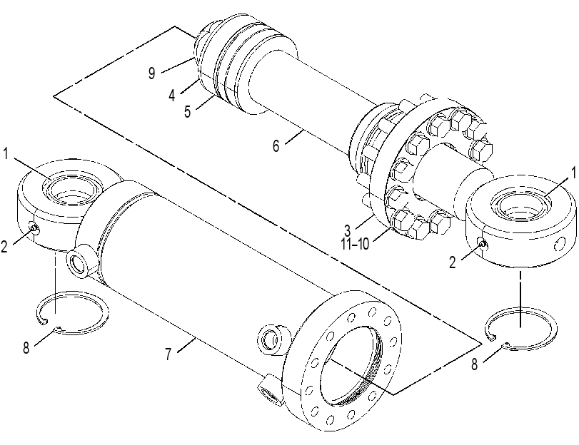 CYLINDER GP-PISTON 4380524 CAT