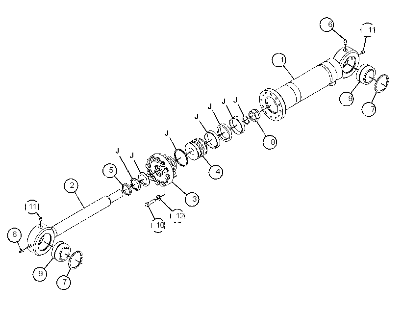 CYLINDER GP-GRAPPLE 3893836 CAT